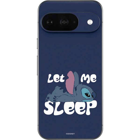 Disney Lilo and Stitch Let Me Sleep Google Pixel 9 Skin